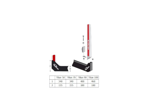 Oplen ALUCAR TITAN 90/2550/2850